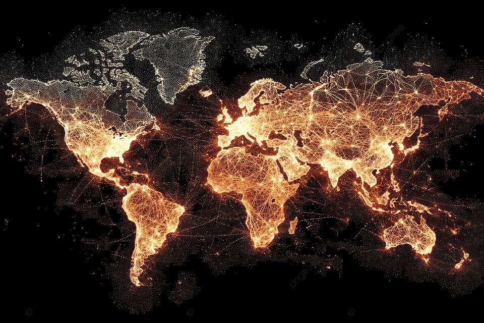 World Map Background